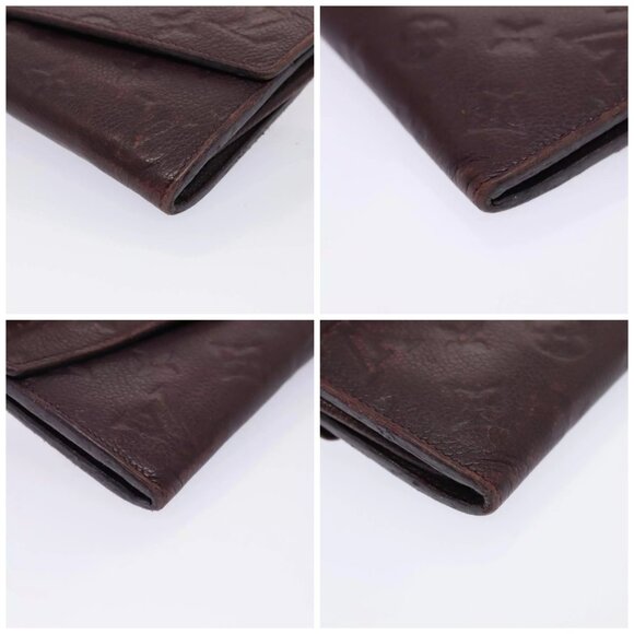 LOUIS VUITTON Empreinte Portefeuille Curieuse Wallet Purple - Picture 16 of 16